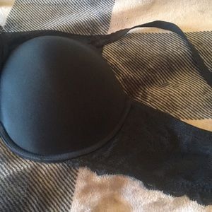 Calvin Klein Lace Push-Up Bra (black)